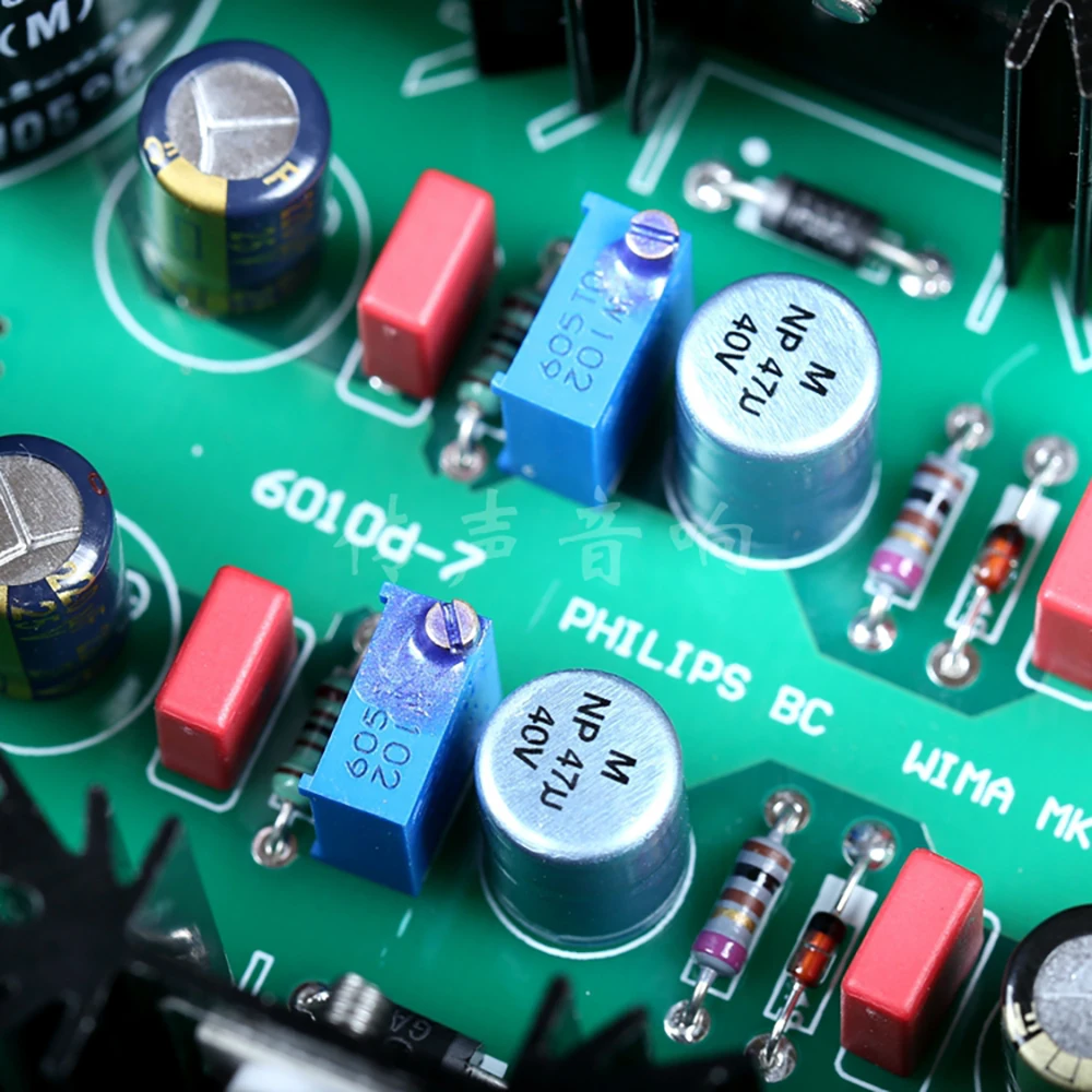 BAHOD อ้างอิง MBL6010D Power Supply Board 1:1 การทําสําเนาวงจรเดิมเครื่องขยายเสียง HiFi Power Supply Board