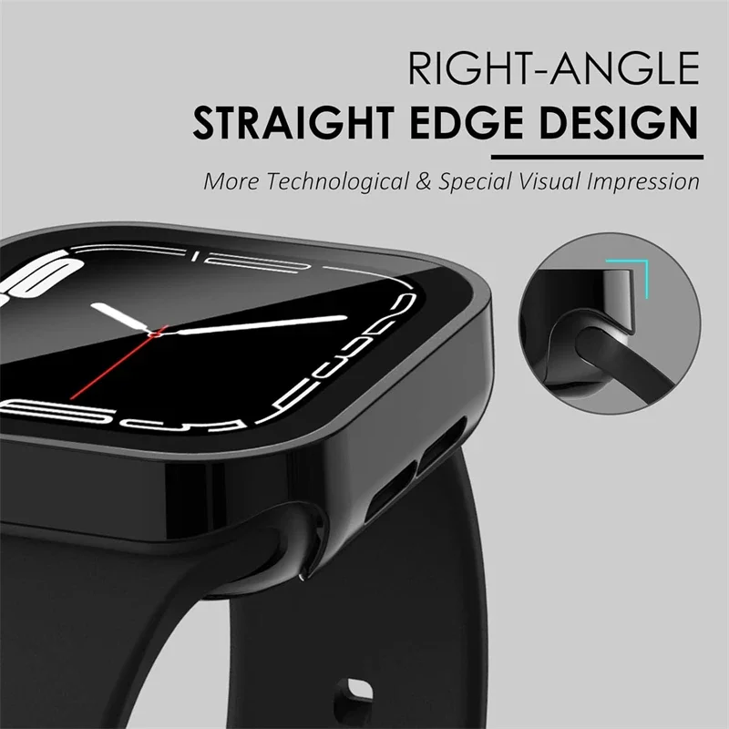 Waterproof Hard PC Screen Protector for Apple Watch 10 9 8 45mm 44mm 42mm 46mm 49mm Full Case Cover for IWatch Ultra 7 SE 6 5 view 2