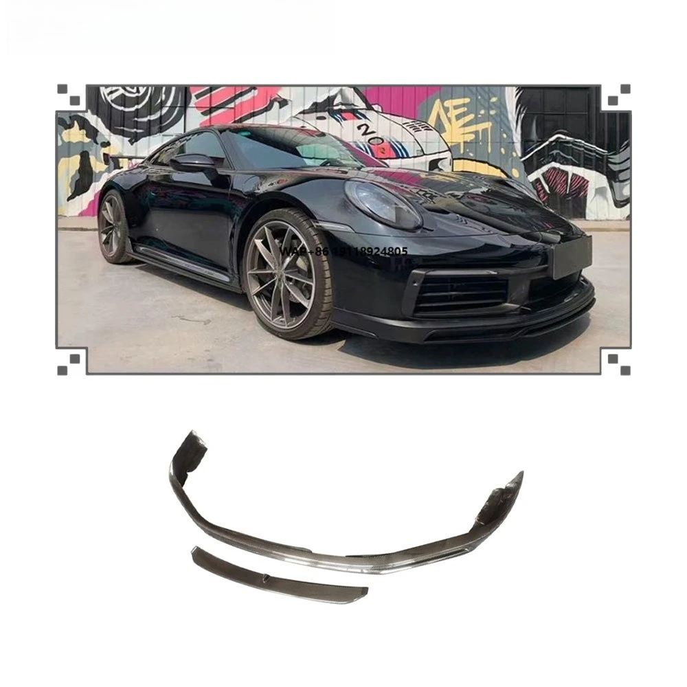 

Carbon Fiber Front Bumper Lip for 992 2020+ Front Lip Splitters