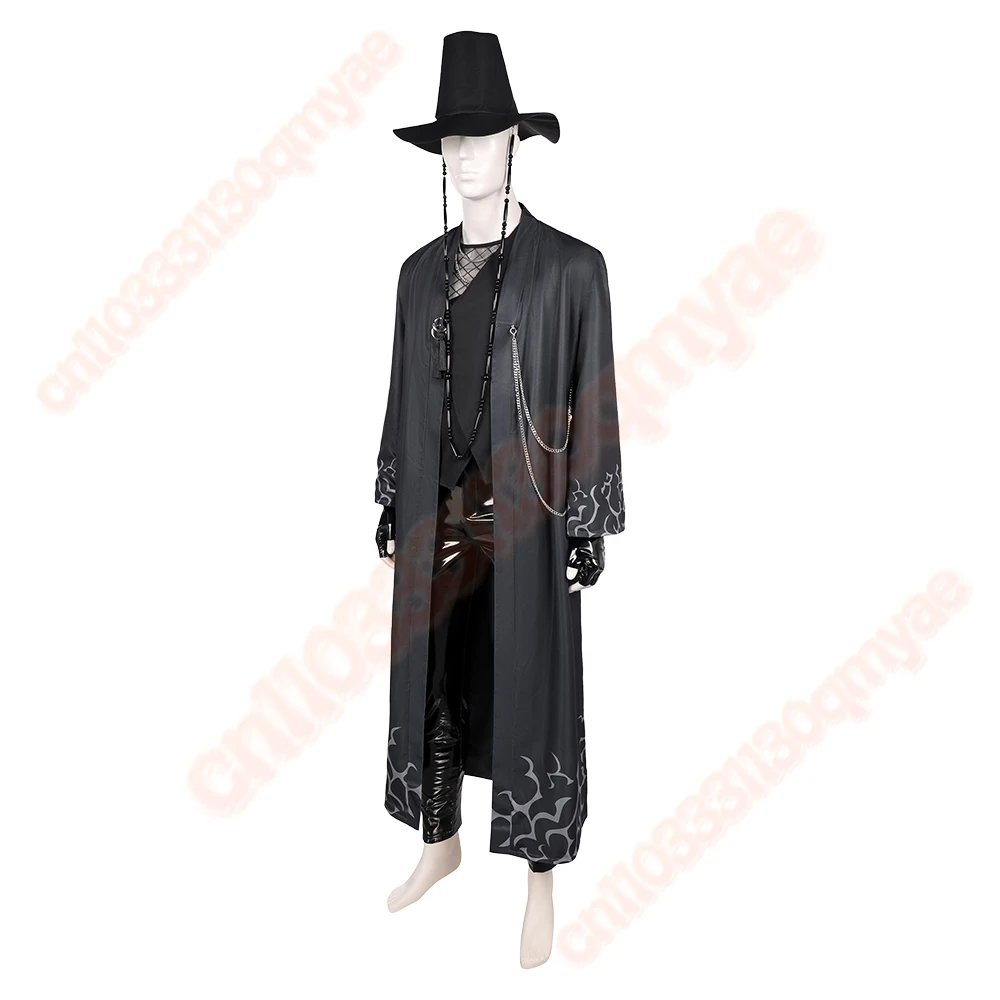 Saja Boys Abby Cosplay Costume Demons Fantasia 2025 Hunters KPop Men Vest Pants Coat Hat Outfits Halloween Carnival Party Suit