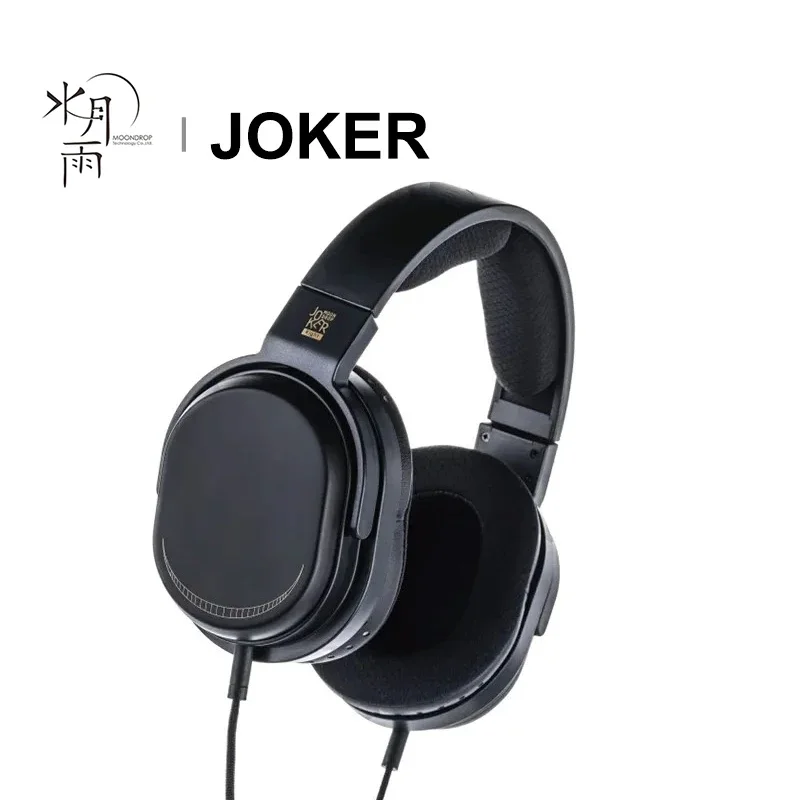 

MOONDROP JOKER HIFI Headphone Professional Monitoring Closed-back Dynamic Driver Full-size Headset with 3.5mm Stereo Plug fo DJ