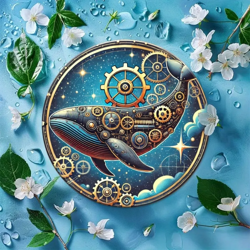 

2D Flat, Vintage-Inspired Metal Wall Art,Ideal for Home, Bathroom,Garage Decor, Unique Gift for Friends, Perfect for Room Decor