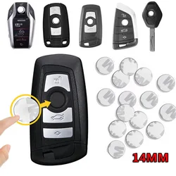 New 11mm 14mm Fob Car Logo Sticker for Car Remote Control Key For Lada Kia Mazda Renault Peugeot Dacia Ford Volkswagen Infiniti