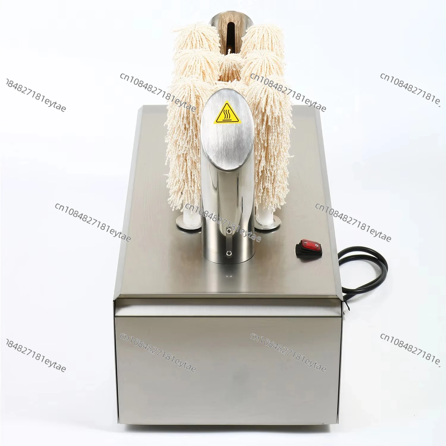 Commercial 304 Stainless Steel 2 5 8 Heads Electric Wine Glass Polisher Wine Glass Polishing Machine view 6