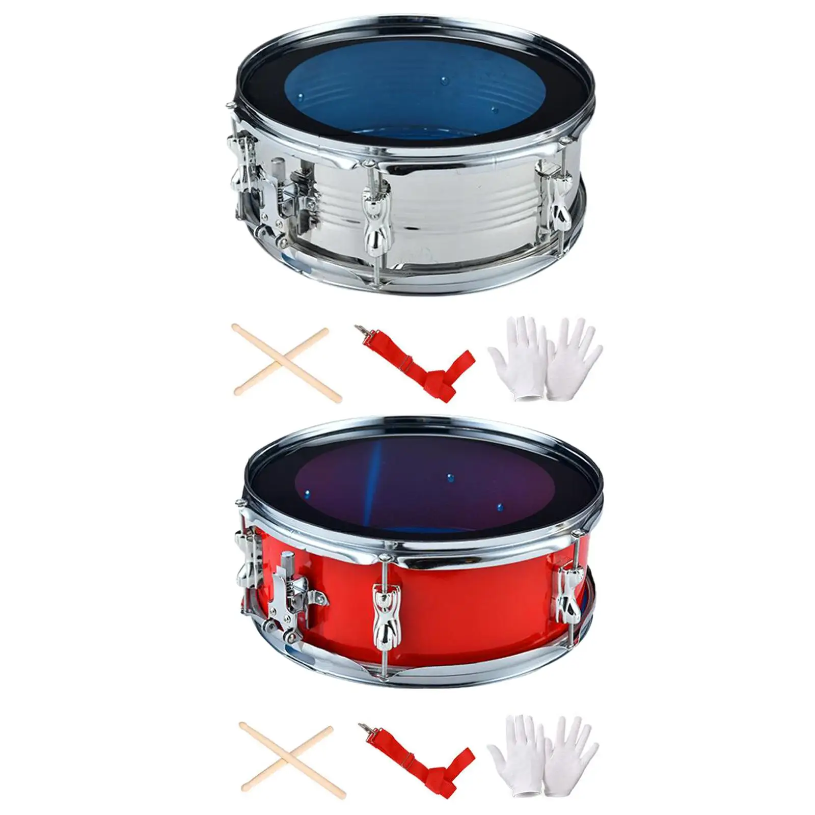 

13" Snare Drum Music Drums ,Portable ,with Drumsticks, Percussion Instrument, Musical Instruments ,for Teens Children Kids