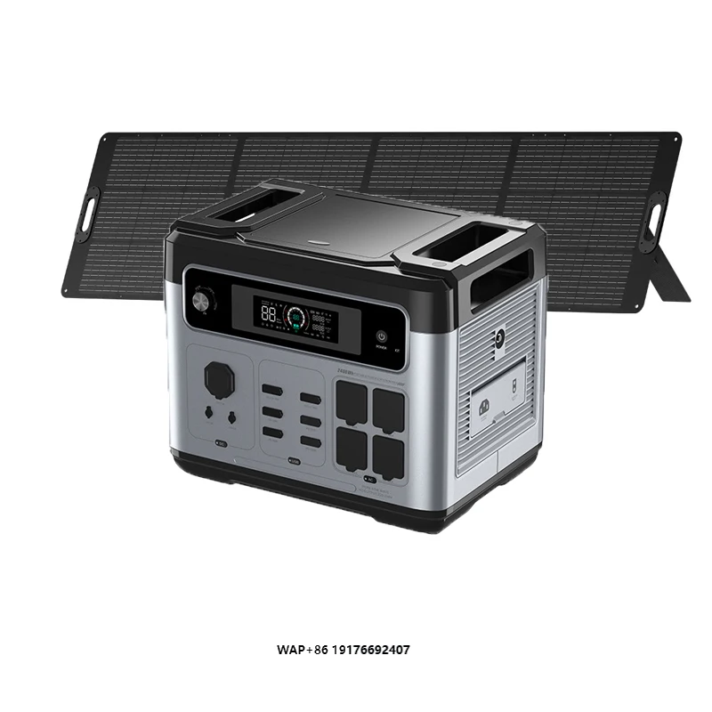 

Hot-selling 2400W Generator With Solar Panels 2000 Watt Solar Power Generator