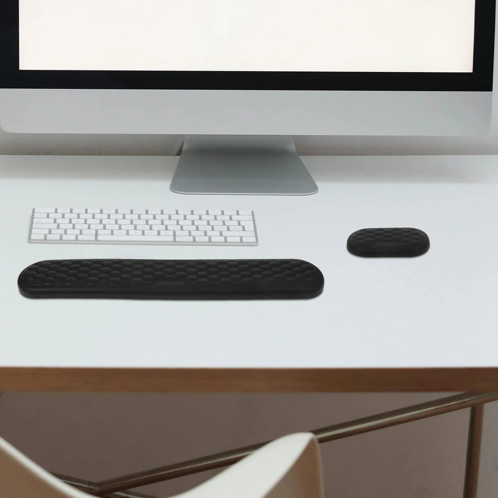 

1Set Keyboard Wrist Pad Ergonomic Silicone Mouse Wrist Support for Office Home Gaming Computer Accessories Computer Accessory