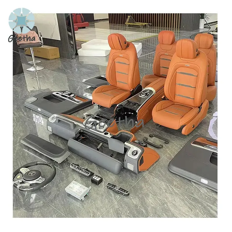 مصنع رائجة البيع لمجموعة G Class Upgr G350 G500 G63 ملحقات السيارات الداخلية الفاخرة 2002-2018 سنة W463 إلى W464