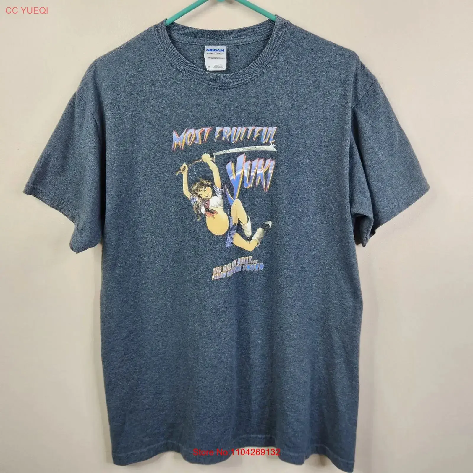 Juno 2007 Most Fruitful Yuki  Movie Promo Crew Neck T Shirt Medium vintage Washed homme Slightly fashion Unisex graphic