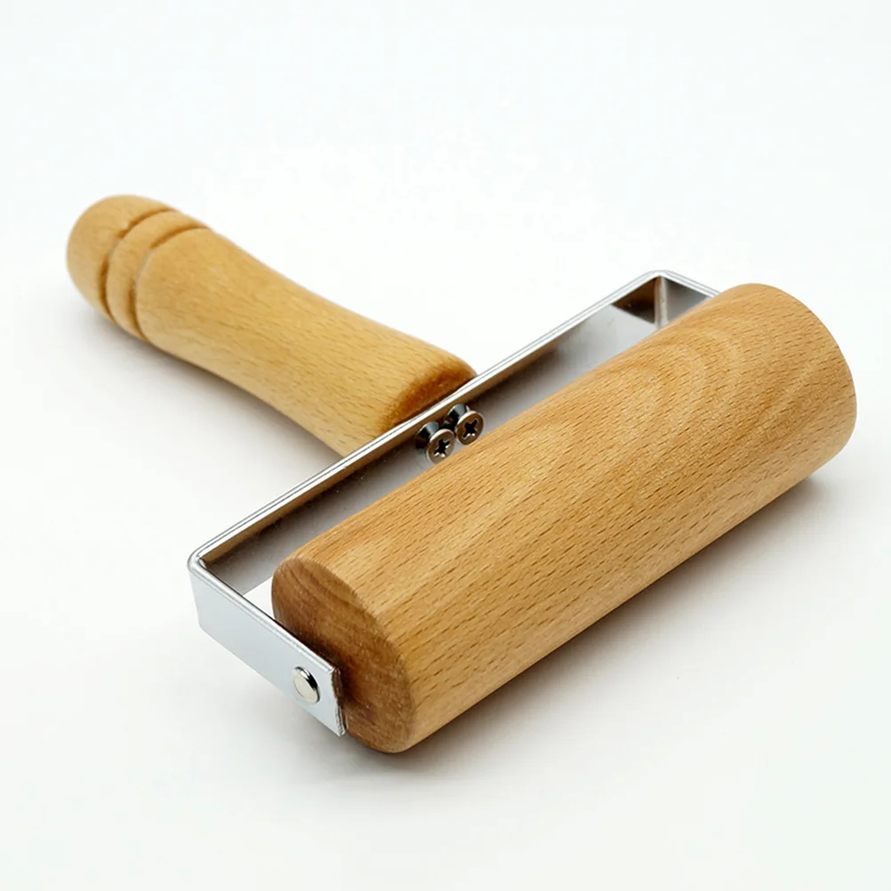 

1Pcs Beech Wood Rolling Pin Sturdy Dough Roller for Pastry Pasta Baking Tool Cake Shop Kitchen Supplies