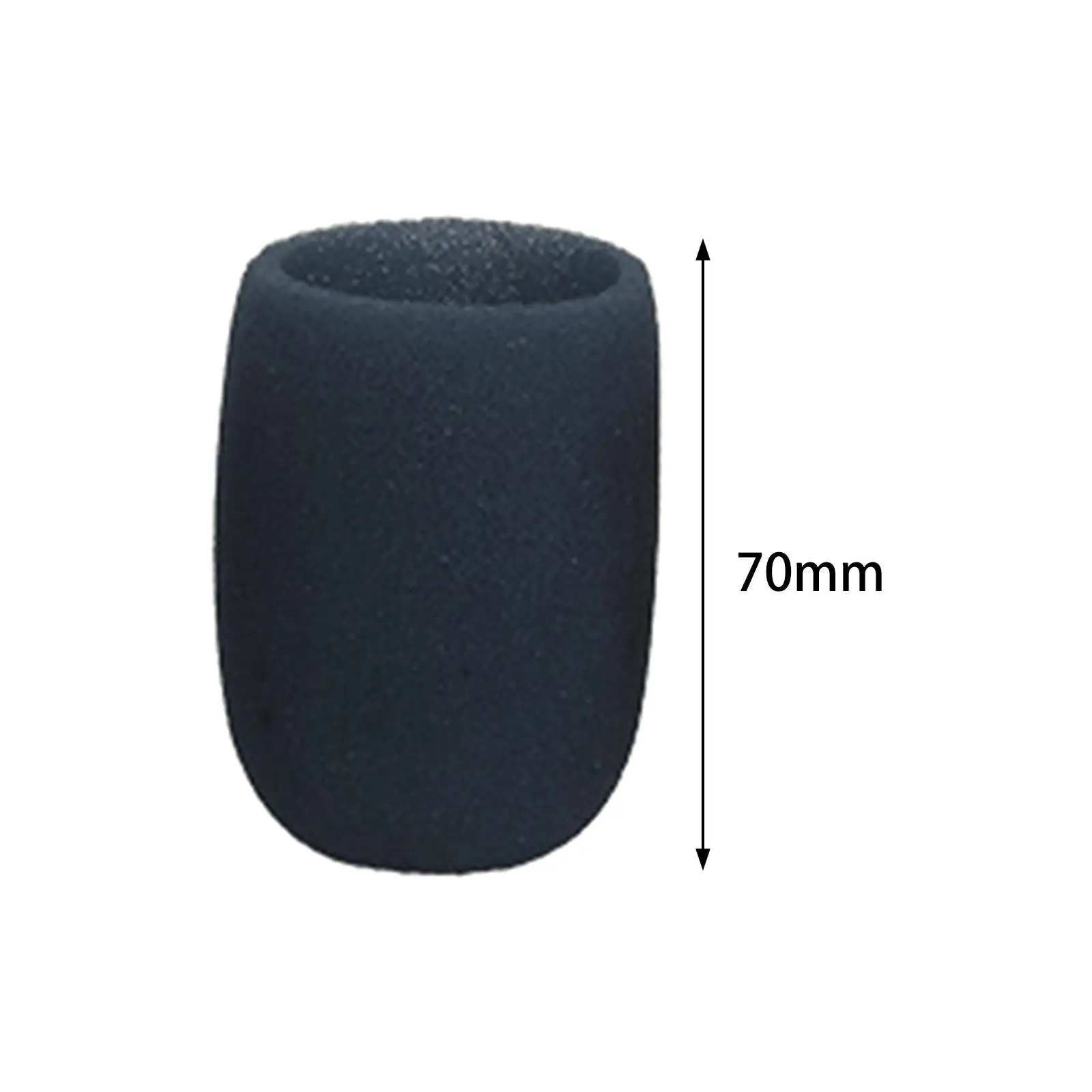 Housse de micro en éponge L, 10 pièces, bonne housse de casque de pare-brise élastique et respirante