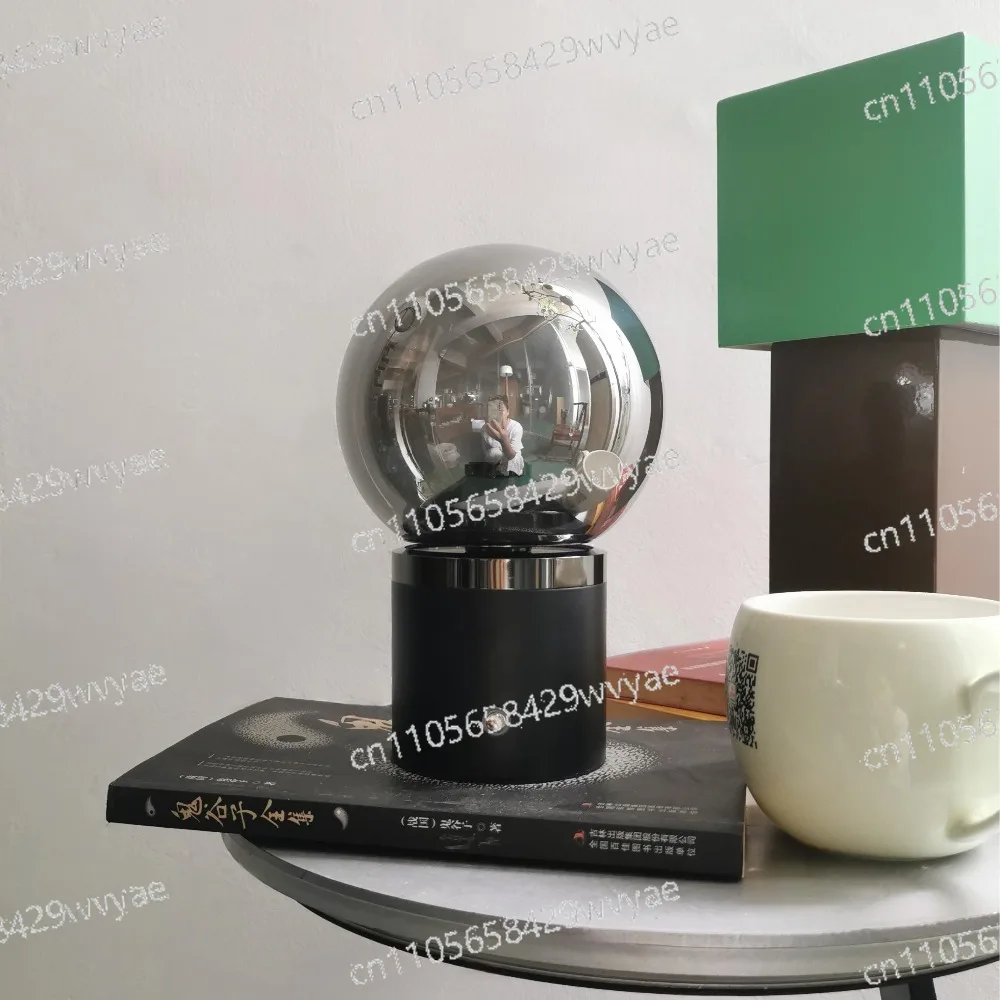 Bedroom Voice Controlled Bedside Offline Voice Controlled Atmosphere Decorative Art Desk Lamp Glass Planetary Charging Desk Lamp