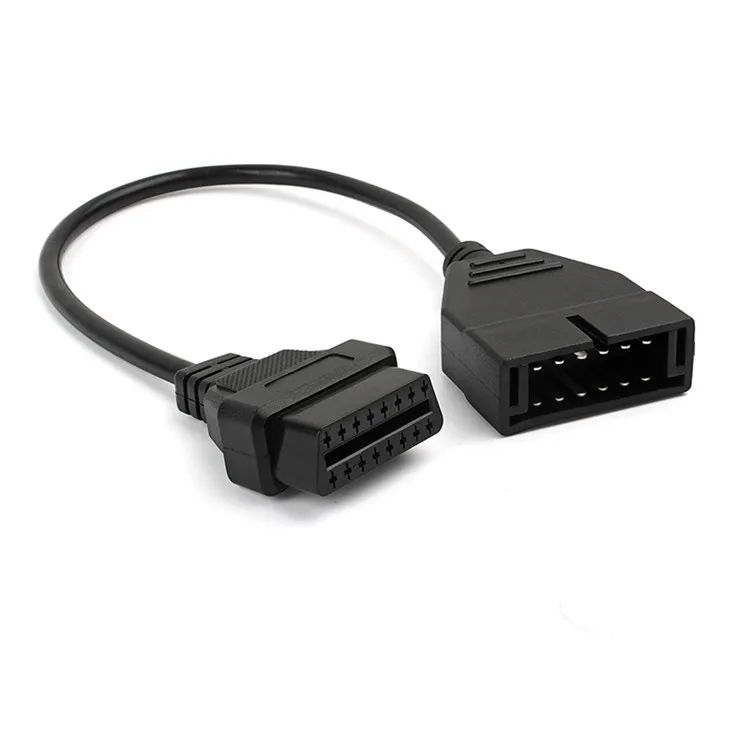 

Новейший разъем OBD 2 OBD2 для 12-контактного адаптера GM на 16-контактный диагностический кабель