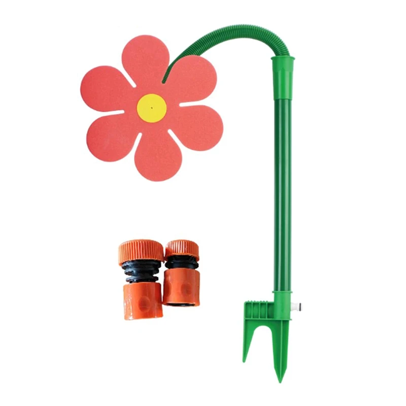 

Watering Sprinkler Flower Shape Crazy Spin Sprinkler 720 Rotating Water For Yard Lawn Watering Irrigation Tool