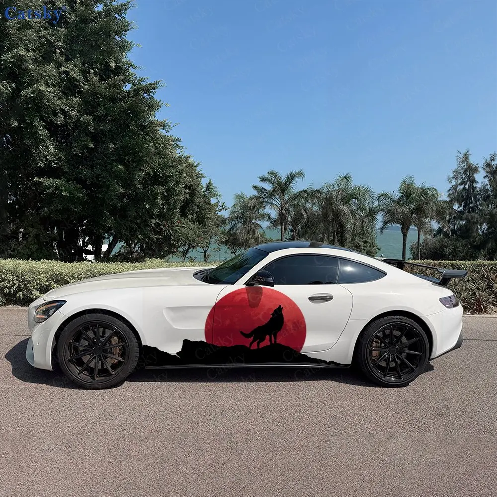 2-pegatinas-autoadhesivas-de-pvc-impermeables-y-resistentes-a-los-aranazos-con-diseno-de-lobo-solitario-aullando-al-sol-rojo-para-el-lateral-del-coche-accesorio-de-regalo-para-coche