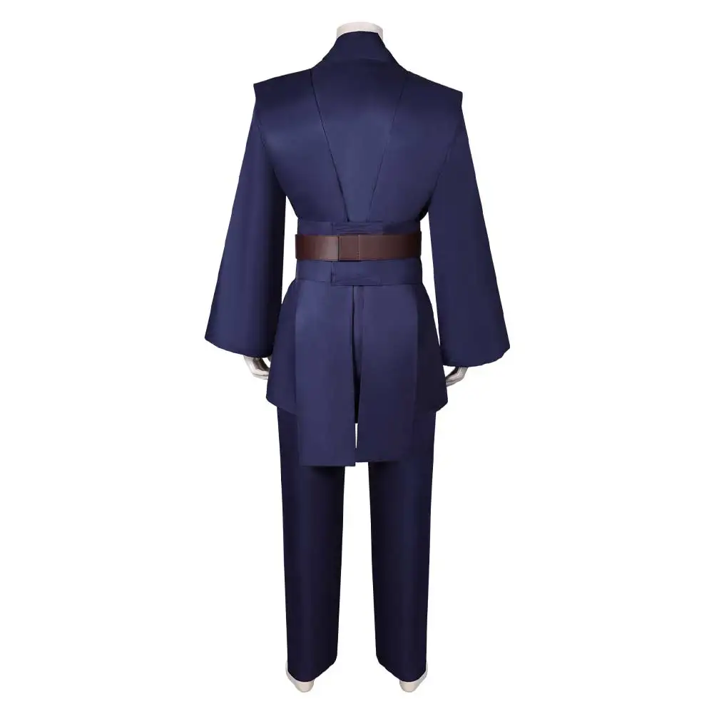 Anakin Cosplay Costume pour homme, film Net, Space Battle, jeu de rôle, Everak, tenues pour adultes, Halloween, fête de carnaval, bleu foncé imbibé