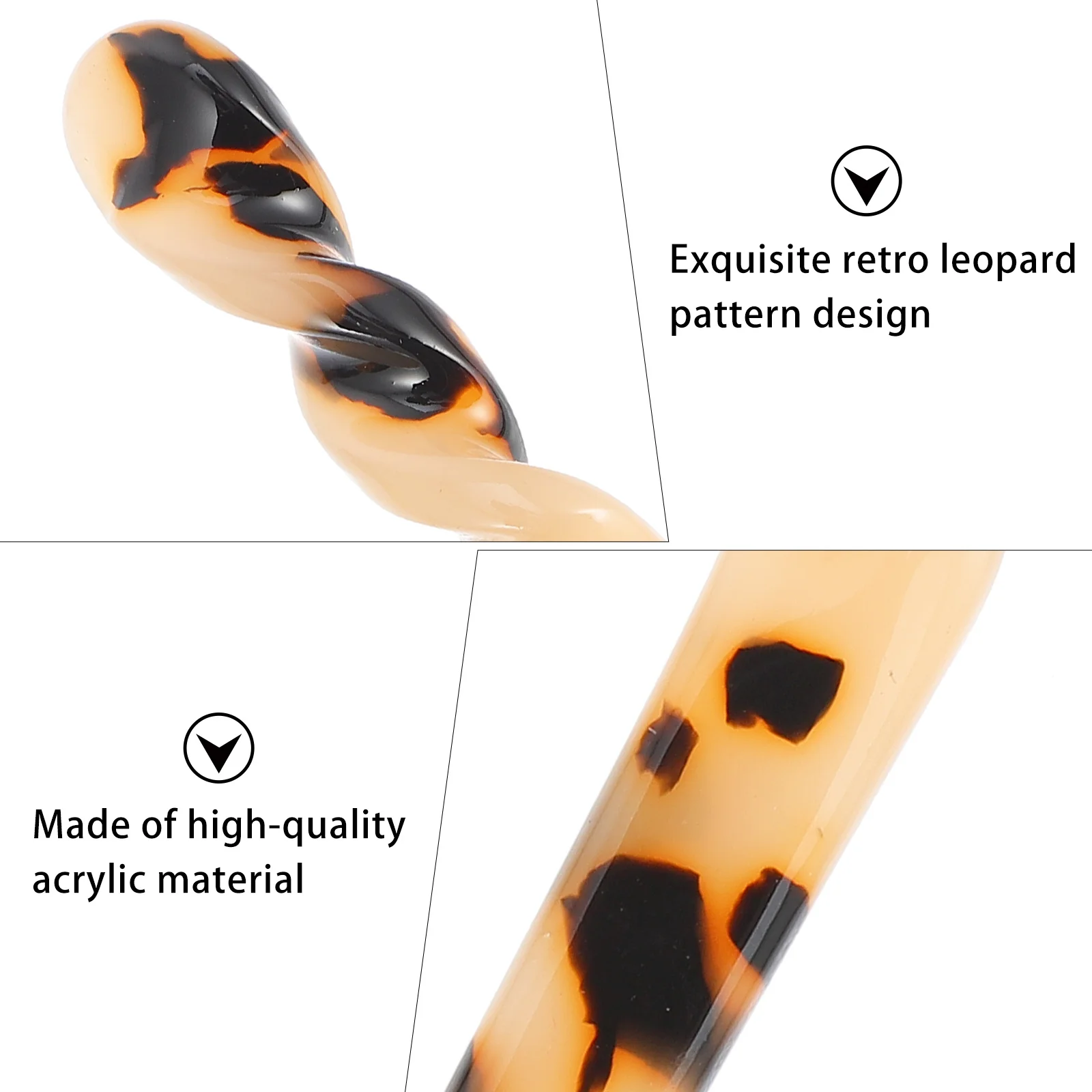 

2Pcs Vintage Hair Sticks Chignon Fork Hairpins for Women Ancient Chinese Hair Chopsticks Accessories Elegant Daily Party Wedding