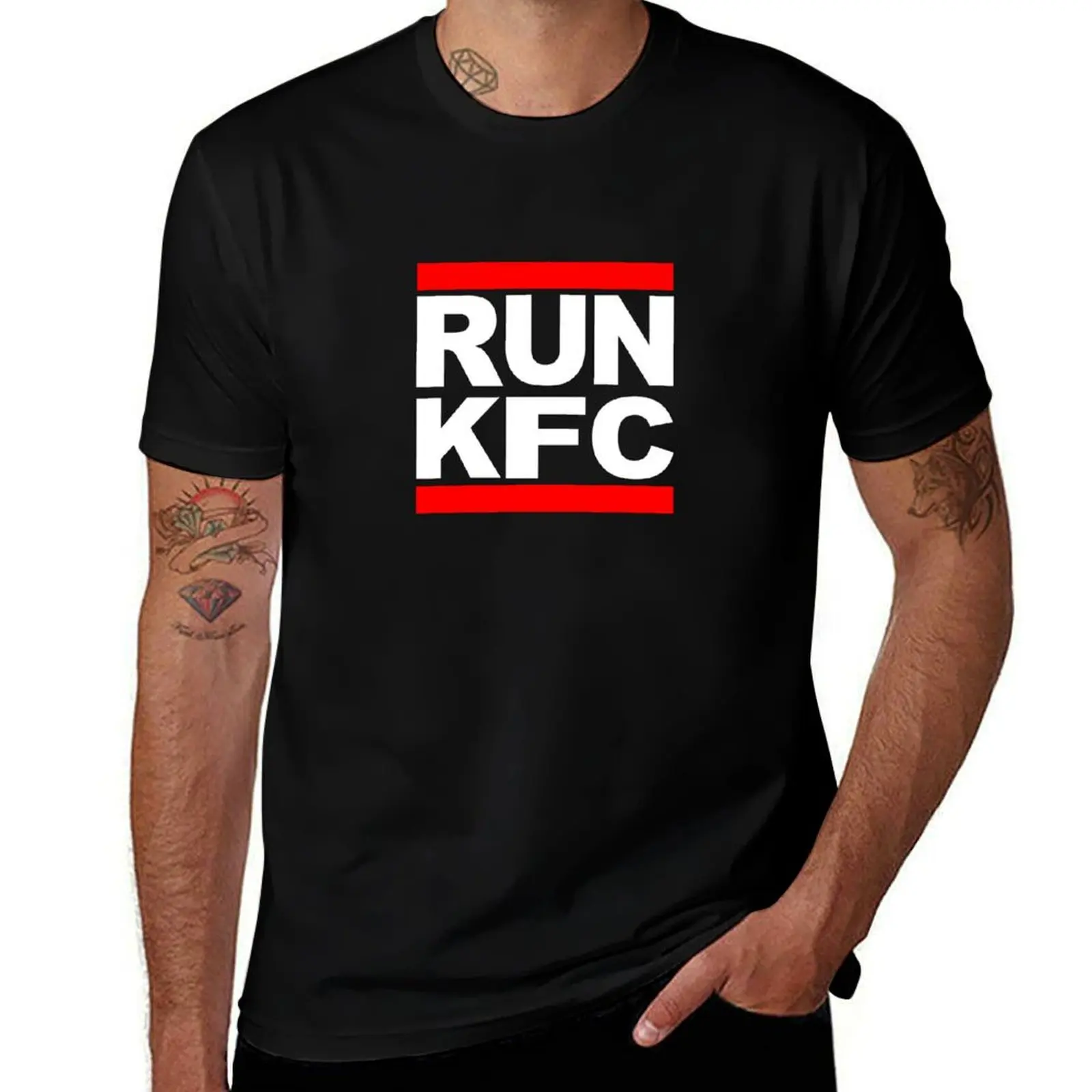 

for RUN KFC t #1 shirt 100 pack cotton shirt t t man casual percent cotton man shirt T-Shirt