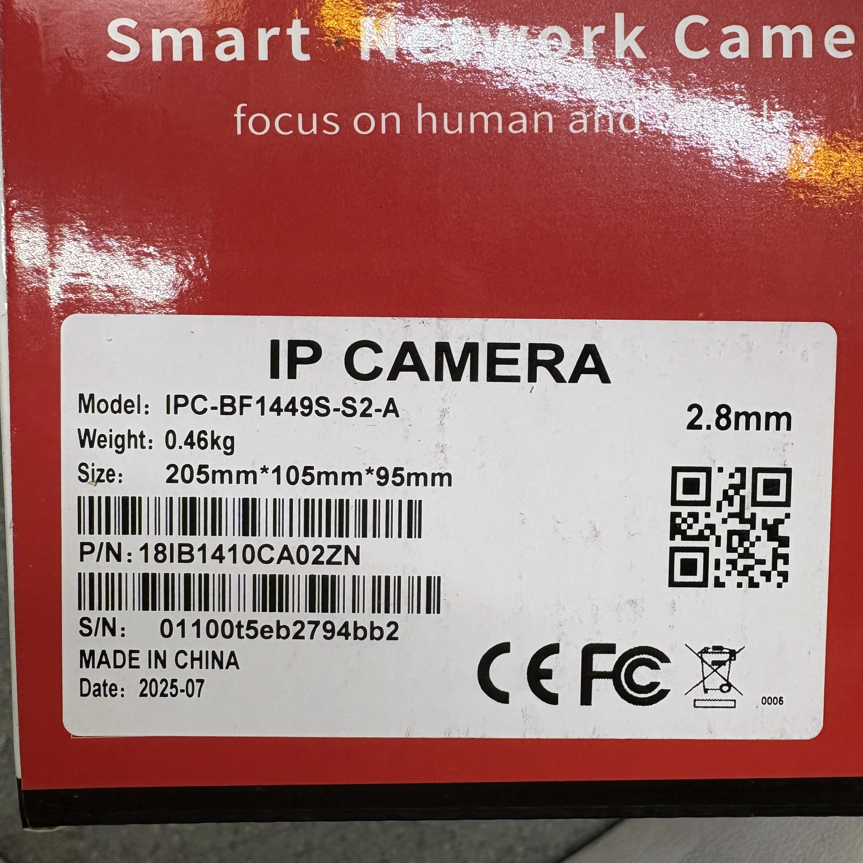 IPC-BF-1449S-S2-A 4MP Starlight Network Camera, Smart Dual Light (IR/Warm Light), 30m Night Vision, H.265+ Smar Dahua Compatibl view 6