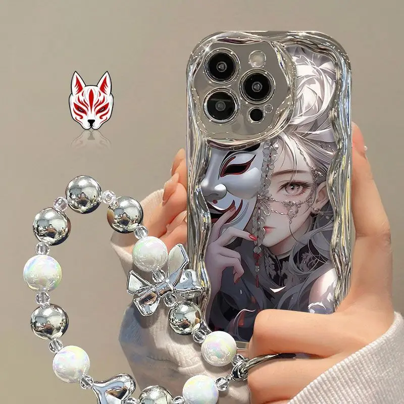 Anime girl Phone Case For Samsung Galaxy A55 A35 A25 A15 A54 A24 A33 A34 A73 5G A32 A51 A52 A53 A71 A72 A30 A50soft