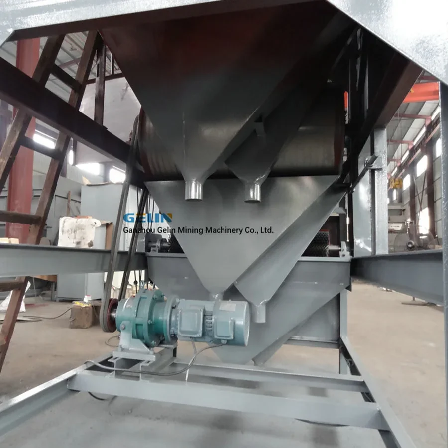 Rodillo magnético separador magnético seco a la venta