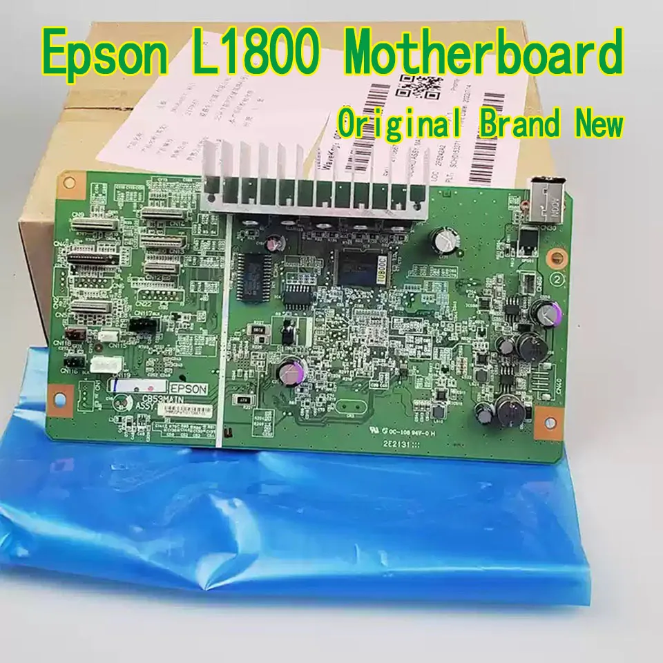 

Original Epson L1800 Motherboard Logic Main Board for DTF Epson L1800 Printer Mainboard A3 UV DTG Printer Motherboard CB53MAIN