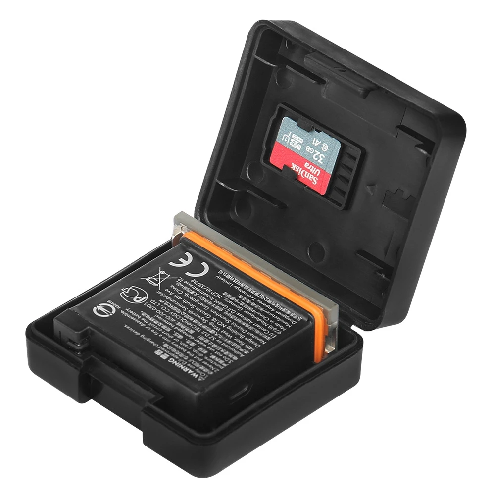 PULUZ Hard Plastic Battery Storage Box for DJI Osmo Action 6 / 5 Pro / Action 4 / GoPro HERO13 Black /12 Black Enduro Battery