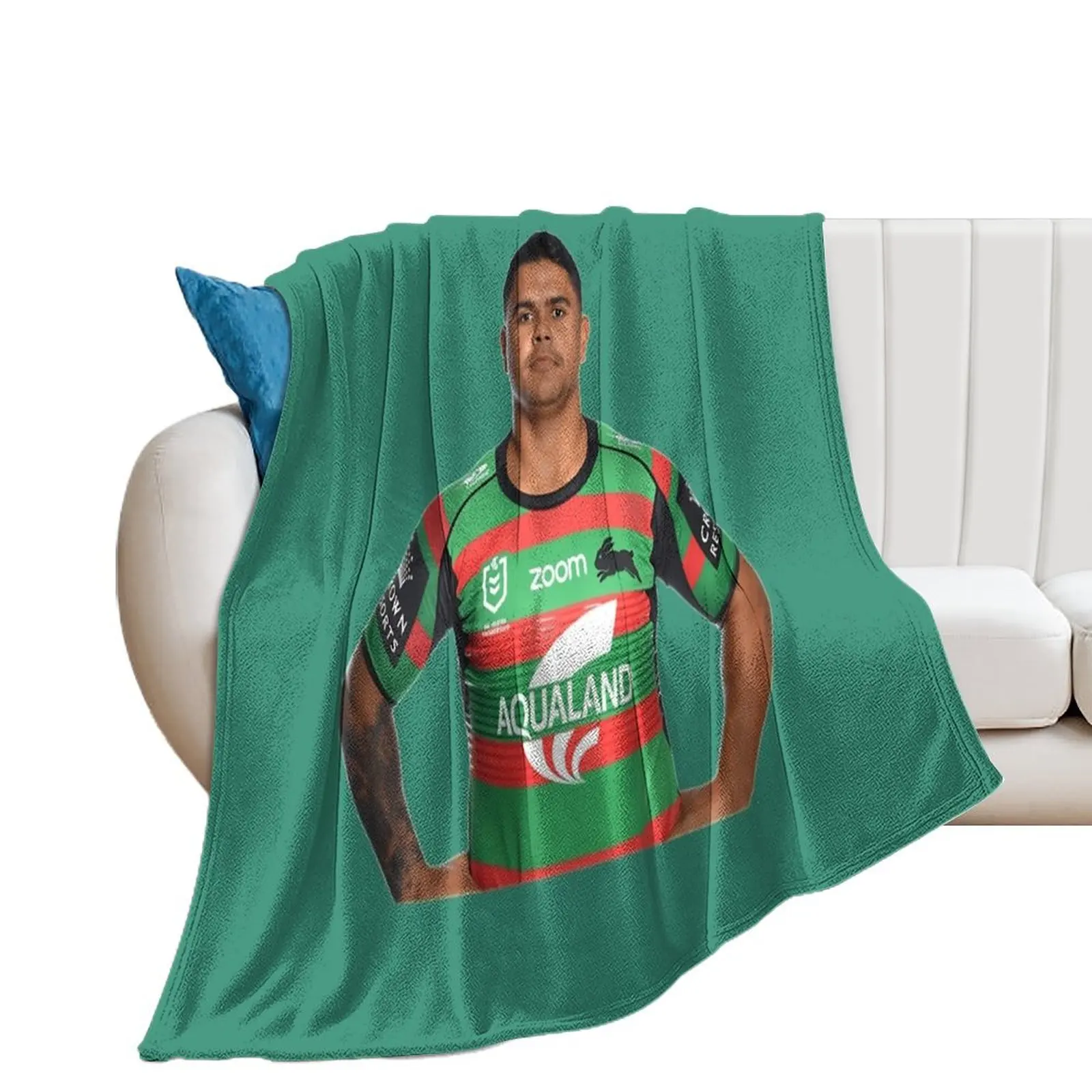 

Latrell Mitchell \t Throw Blanket warm for winter Luxury St Blankets