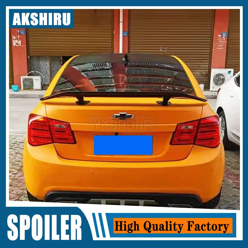 For Chevrolet Lacetti HB Cavalier Cruz  2002-2021 High Quality ABS Material Car Rear Wing Primer Color Rear Spoiler