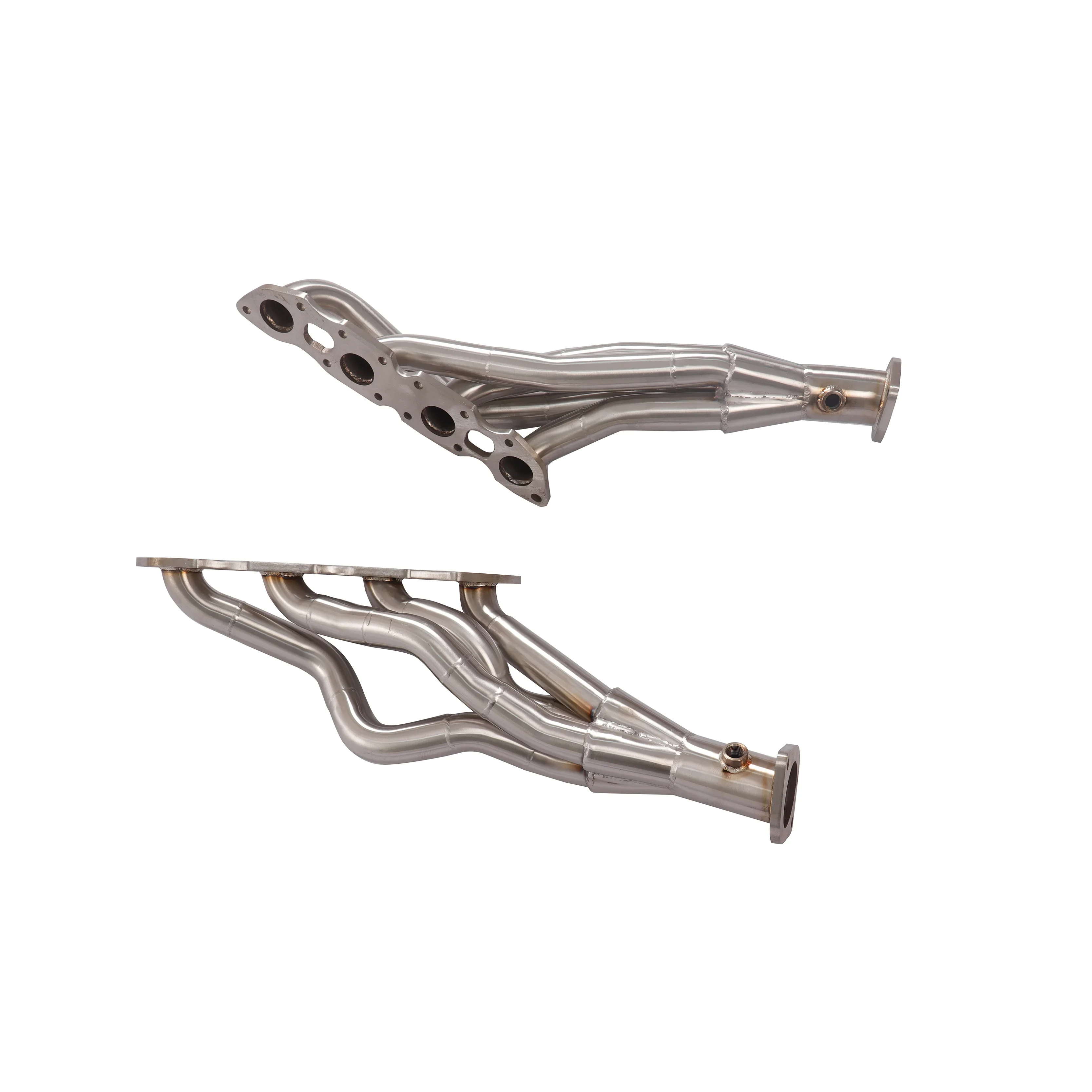 CSZ Exhaust Manifolds for Lexus ISF 5.0L V8 2007-2014 (RHD) Stainless Steel Free Flow Headers Straight Pipe