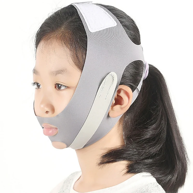 الأطفال النوم مكافحة فتح الفم ضمادة الخامس قناع الوجه جلود تشديد تصحيح عادات النوم #1