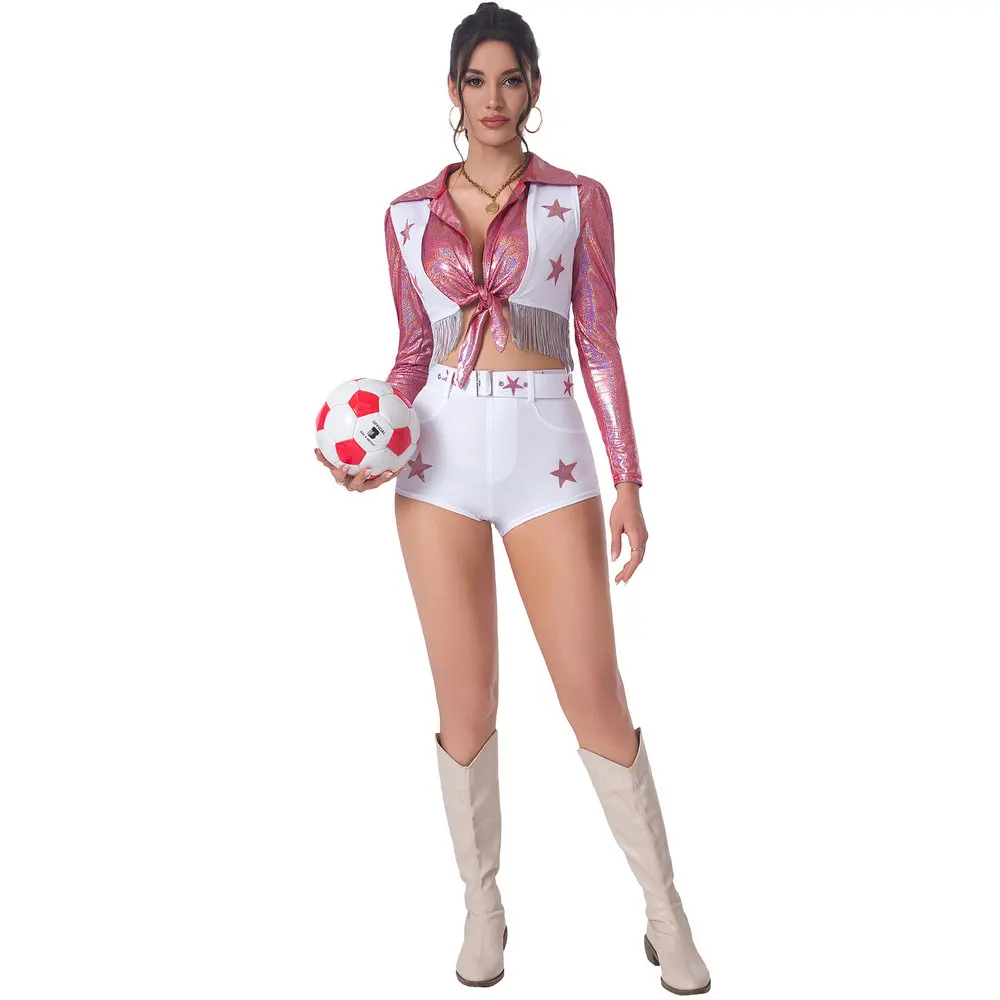 Sexy Fooall bébés torcher tenues danse étoile Performance Costumes loween ow vêtements scène Actres traditionnel Dres