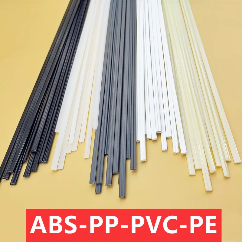 3 Meters PP/PE/PVC/ABS Plastic Welding Rods 5x2.5mm Welder Sticks Kit Welded Mesh Repair Strips Soldering Tools for Car Bumpers