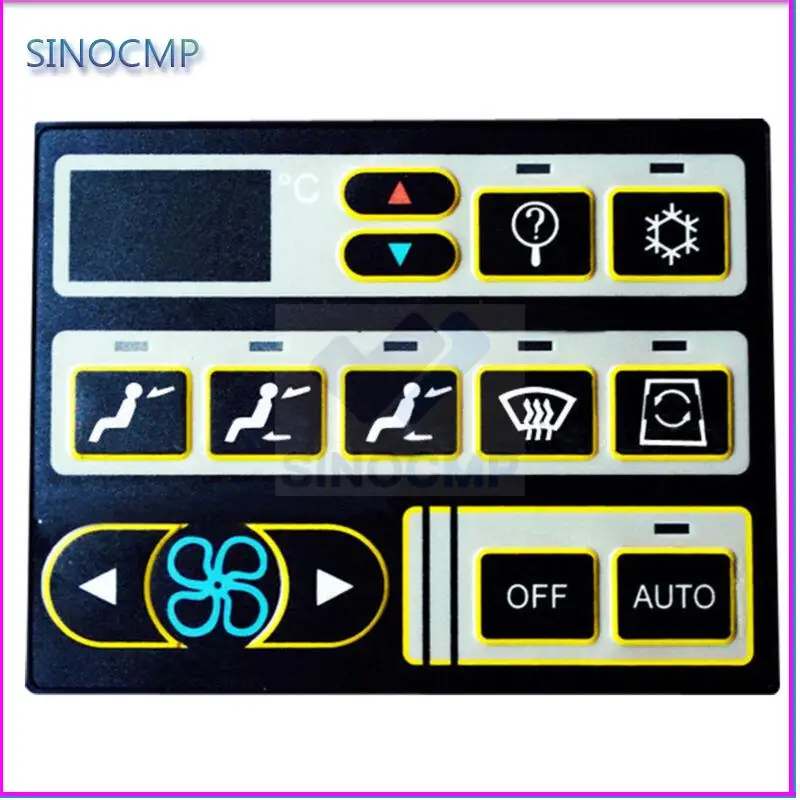 Controller AC Control Panel 14541344 14513653 14590052 14520400 For Volvo EC140 EC210 EC240 EC360 EW180B EW200B Excavator Parts