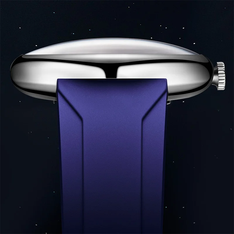 Timeartx 5700 حار بيع الأزياء الأرض ووتش للرجال الرياضة سيليكون حزام خاص الهاتفي القمر كوارتز ساعة اليد الرجال الساعات