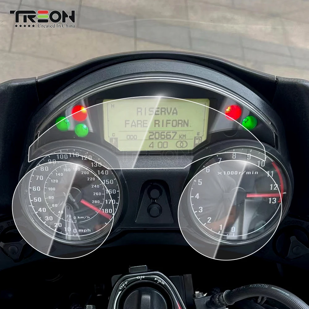 For Kawasaki 1400GTR 1400 GTR 2006 Motorcycle Accessorie Scratch Cluster Screen Dashboard Protection Instrument Film