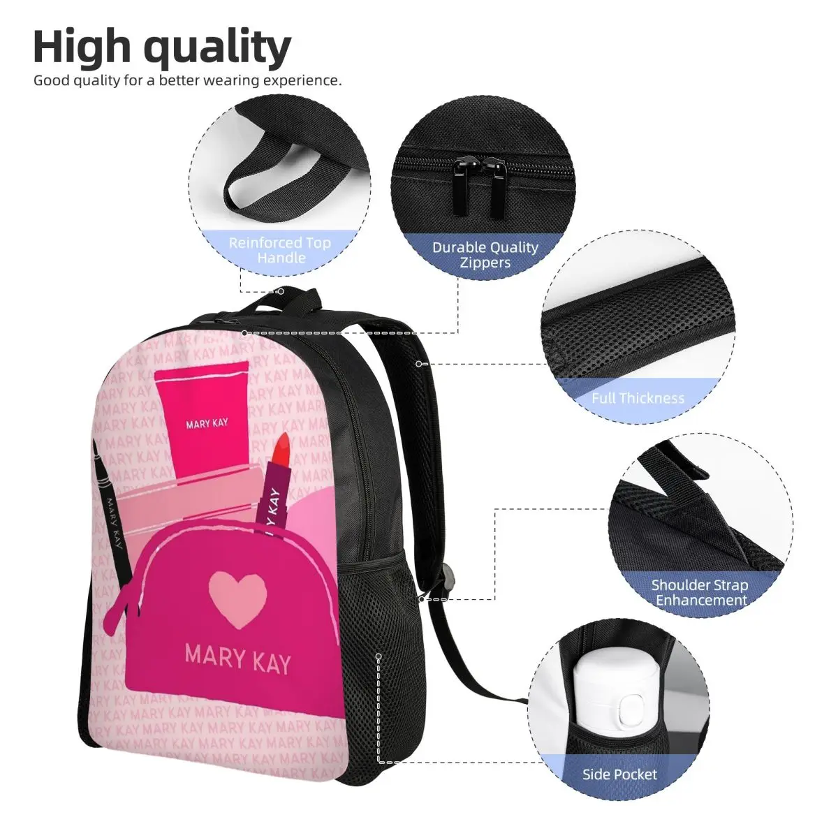 Mochila Mary Kay, gran oferta, mochila de gran capacidad para niños y niñas, bolso escolar, bolsos de hombro para hombres y mujeres