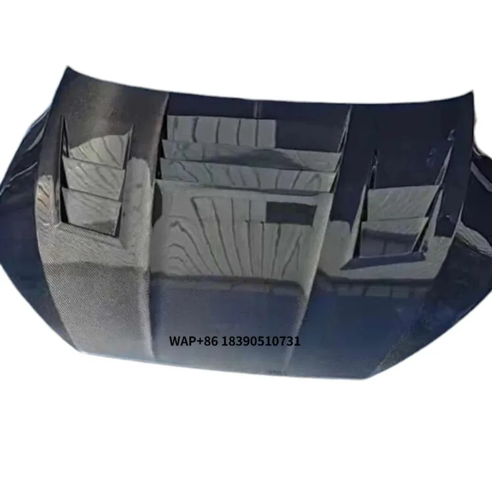 

2022 A3 S3 RS3 Wet Carbon Fiber Front Engine Bonnet Hood New Condition Styled after Original RS3 Design