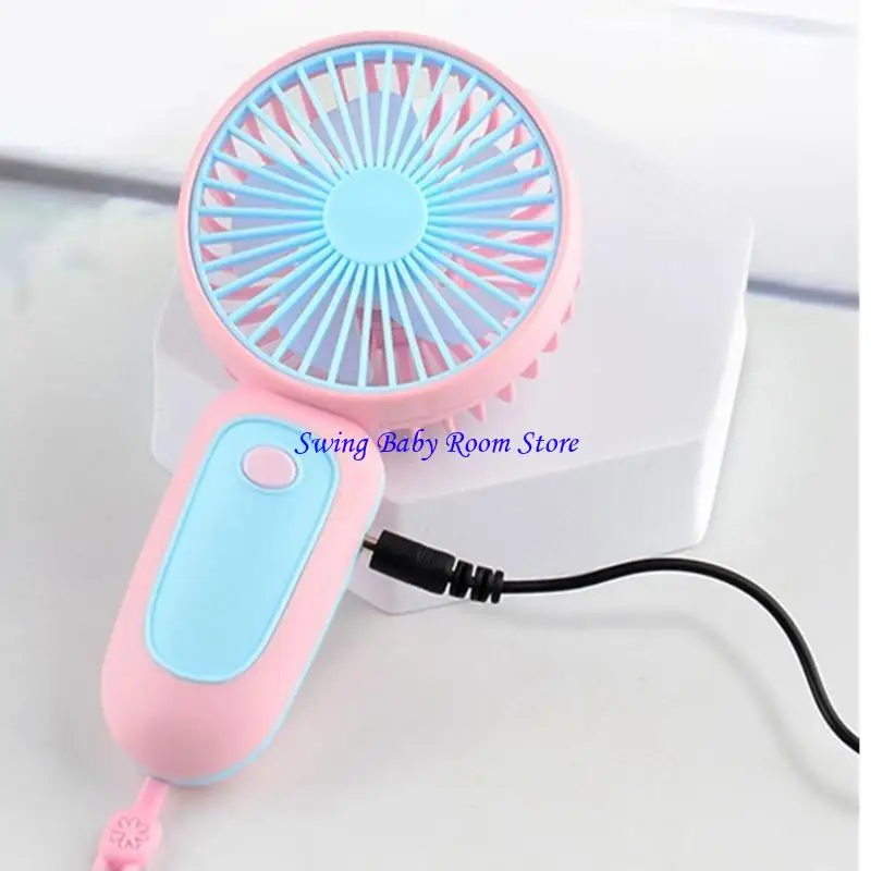 K1ad красочный карман вентилятор охлаждающий портативный вентилятор вентиляционный подарок для женщин, мужчина, девочки, мальчик