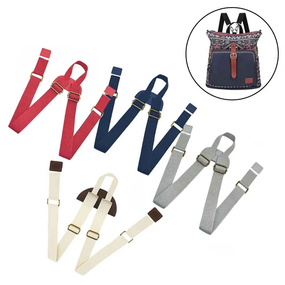 Adjustable Backpack Strap Nylon Shoulder Belts Durable Canvas Replacement Shoulder Strap Rucksack School Book Bag Accessories