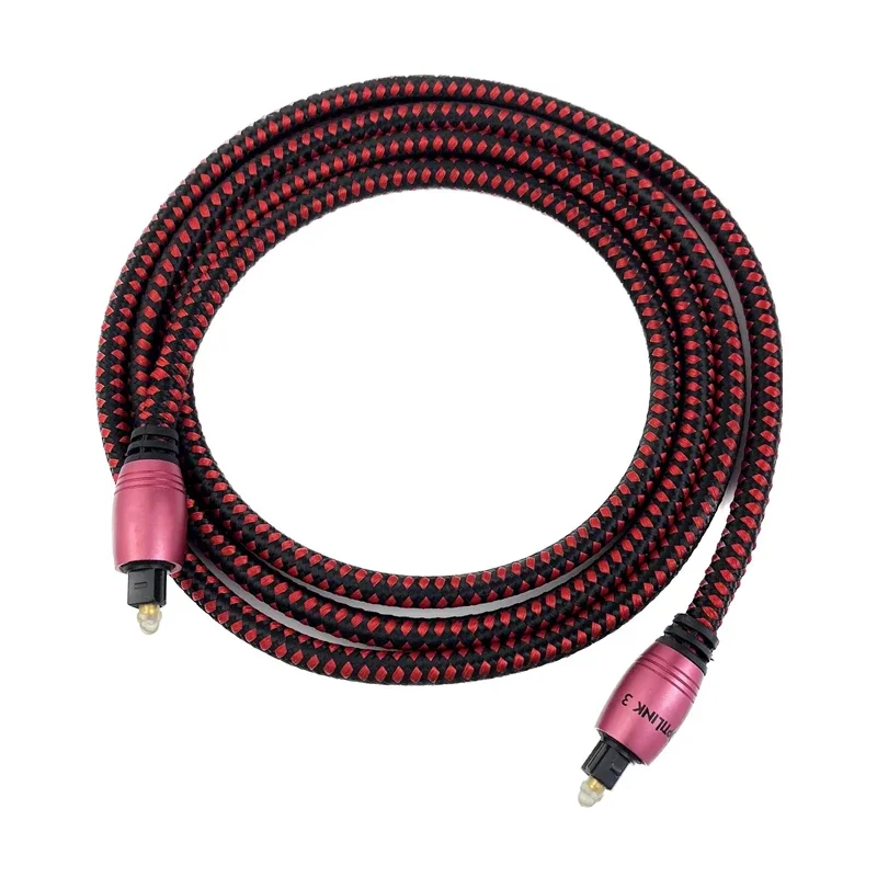 Audiophile Optilink-3 Cable Toslink de Audio óptico Digital Cable de Audio de fibra óptica de alta gama para vídeo HiFi DVD TV DTS