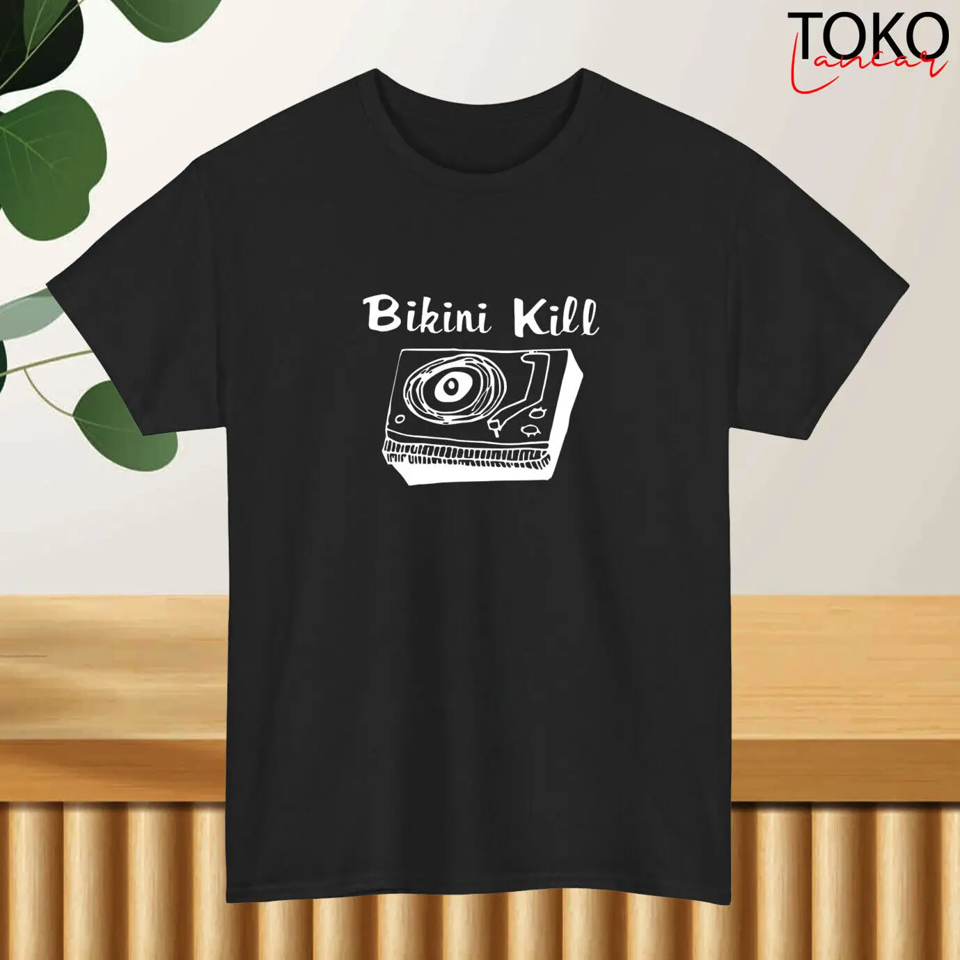 Bikini Kill Logo T-Shirt Black/Navy/White/Grey/Blue S-5XL