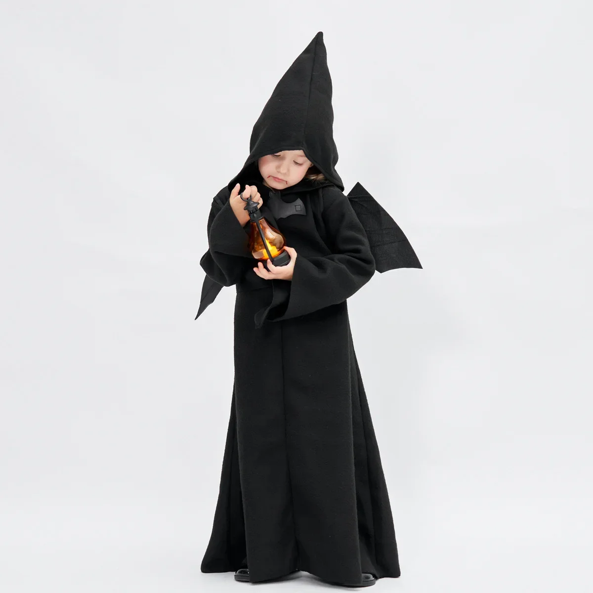 Halloween cosplay vleermuis vleugels demon kinderkostuum