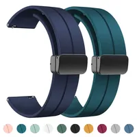 20mm 22mm Silicone Magnetic Band For Xiaomi Mi Watch 2 Pro/Mi watch Color 2 Bracelet Correa For Xiaomi Watch S4 S3 S2 S1 Active