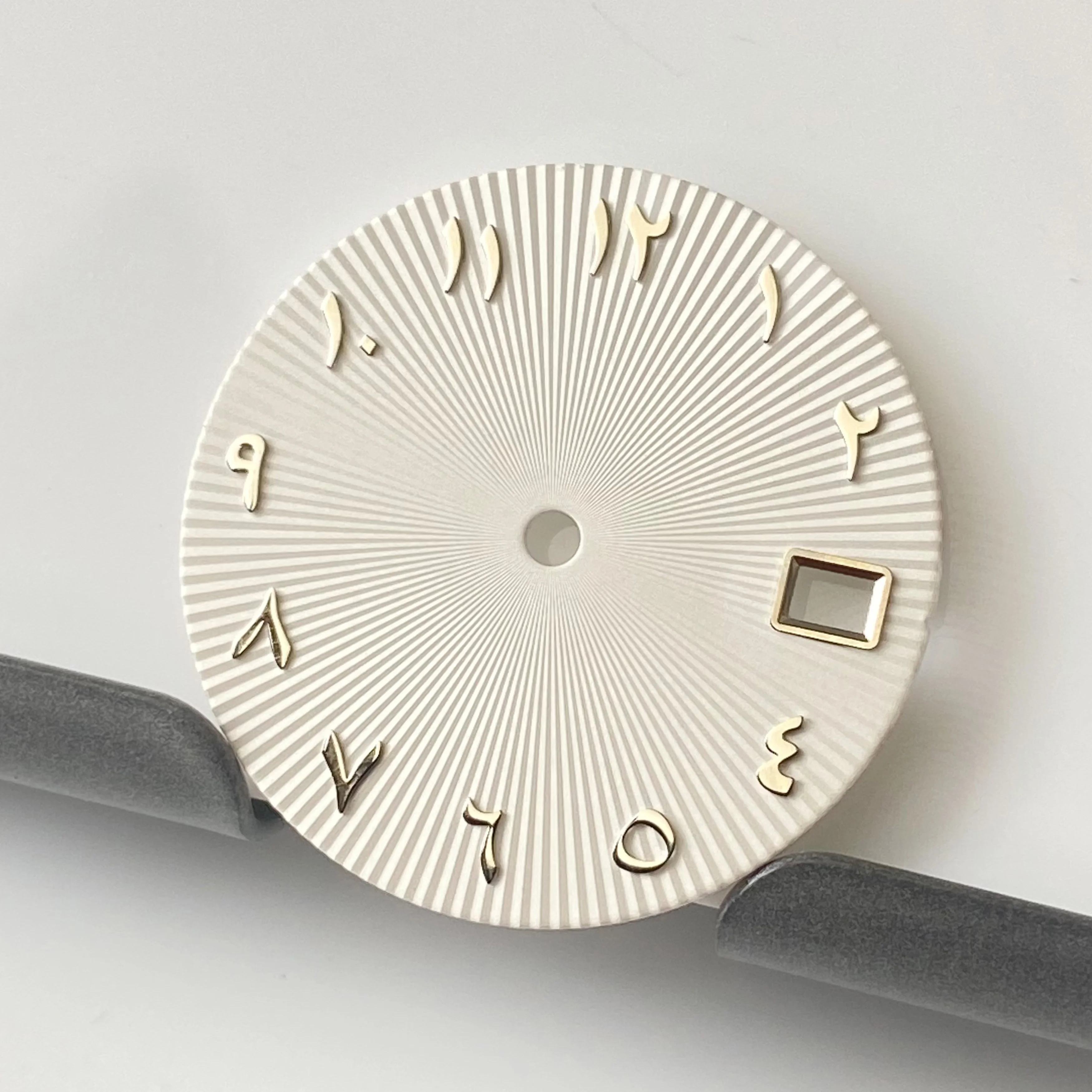 NH35 28.5 ミリメートルダイヤルロゴなしアラビア数字ダイヤル適切な nh35 nh36 ムーブメント時計アクセサリー夜光なし時計修理ツール