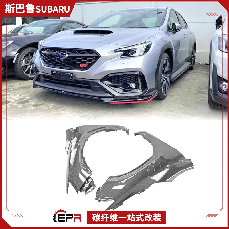 

Subaru Subaru VBH WRX S4 Carbon Fiber Perforated Front Fender EPA Head Sand Board Replacement