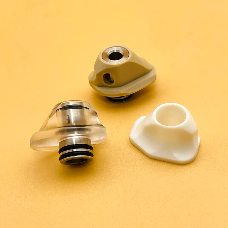 DSX Monarchy Cyber King Style 510 Drip Tip Set DL/MTL for SXK BB / Billet Box Mod Kit / Boro Mouthpiece Mod Vape Accessories