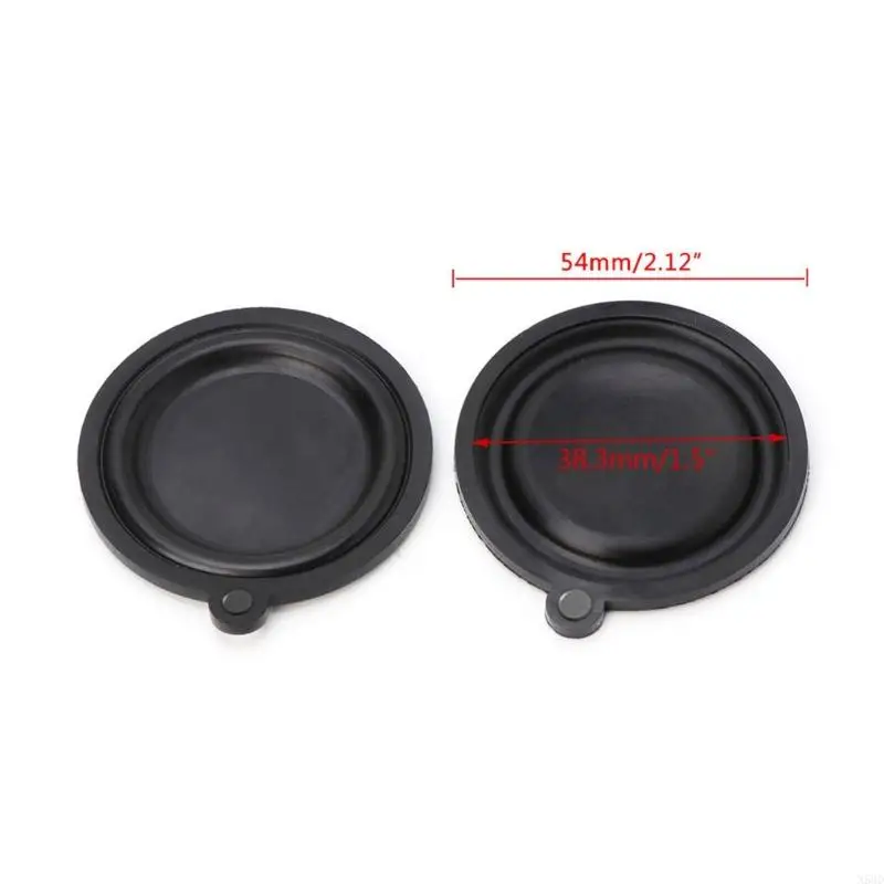 10pcs Diafragma presión 54 mm para accesorios gas del calentador agua Conexión agua N58D