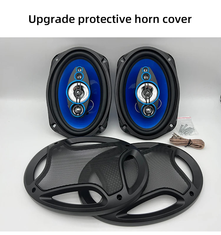 

Factory New 1000W 6*9 Inch Car Radio Speakers 2 Way Coaxial Iron Tweeter Stylish Accessories 4 Ohms 12V Universal cars
