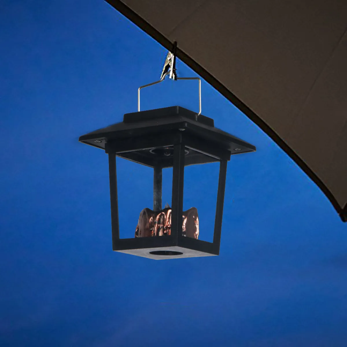 3Pcs Waterproof Solar Lantern Vintage Shape LED Light for Outdoor Garden Lawn Patio Umbrella Tent Desk Night Light Energy Saving